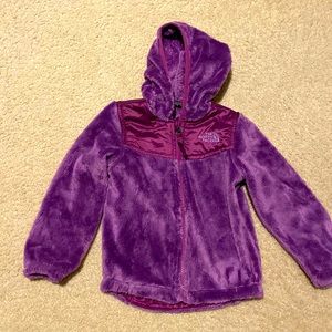 3T Purple The North Face Fleece Jacket